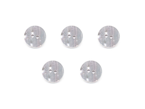 Round Two-Tone Texture Effect Buttons - White/Pink - 311