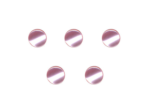 Round Pearl Effect Buttons - Pink - 362