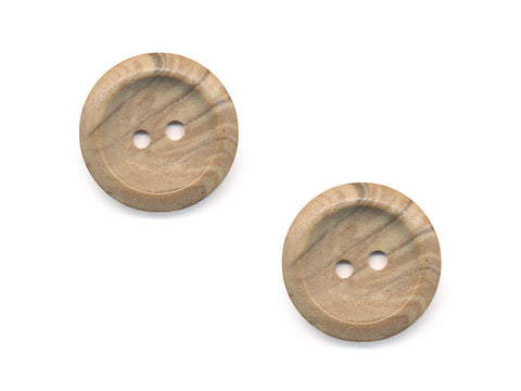 Round Stone Texture Effect Buttons - Beige - 514