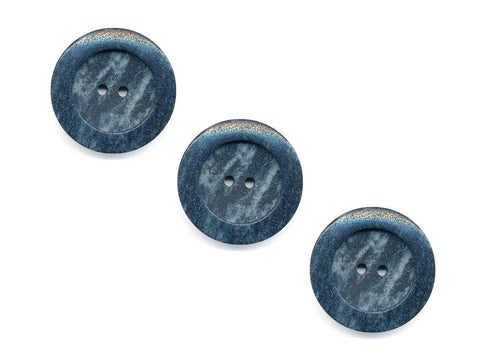 Round Stone Effect Buttons - Grey - 961