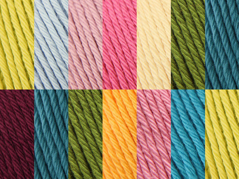 Stylecraft Lily Pond Blanket Classique Cotton DK CAL Colour Pack