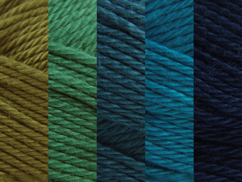 Sirdar Cotton DK Colour Pack - Ocean