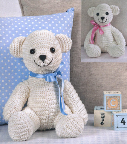 The Linnypin Collection by Twilleys - Cream Bear Crochet Kit
