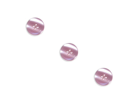 Round with Petal Holes - Pale Pink - 40L