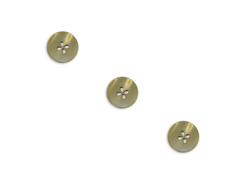 Round with Petal Holes - Sage Green - 40L