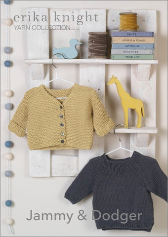 Jammy and Dodger in Erika Knight Gossypium Cotton