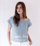 Cable Detail Top in Debbie Bliss Cotton DK (DB003)