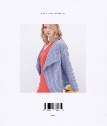 Waterfall Jacket in Debbie Bliss Cotton DK (DB004)