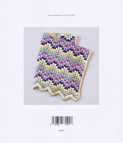 Zig Zag Crochet Blanket in Debbie Bliss Rialto 4 Ply (DB014)
