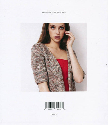 Longline Jacket in Debbie Bliss Juliet (DB023)