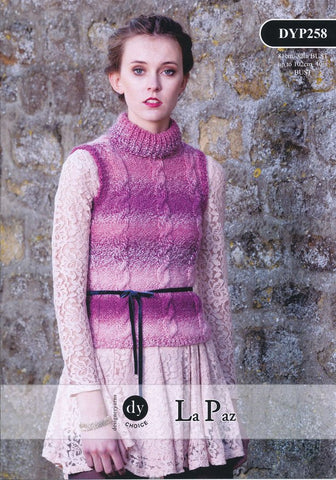 Roll Neck Tank Top in DY Choice La Paz (DYP258)