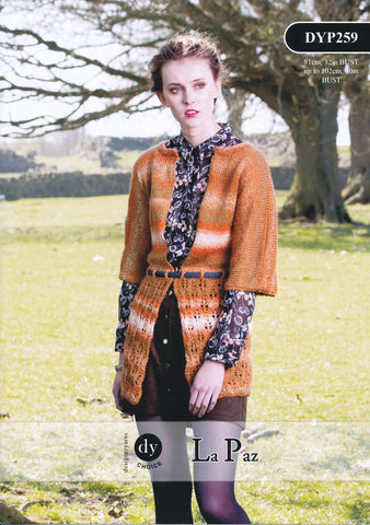 Belted Cardigan in DY Choice La Paz (DYP259)