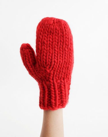 Fight the Power Mittens by Wool and the Gang