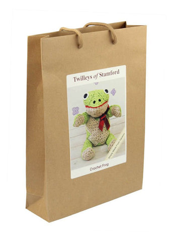 Crochet Finlay Frog Kit by Twilleys