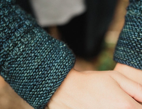 Glenwood Cardigan in SweetGeorgia Superwash Worsted (1061)