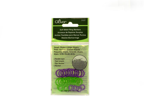 Clover Soft Stitch Ring Marker