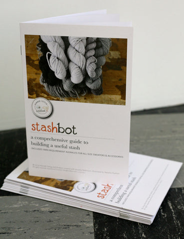 Stashbot by Never Not Knitting