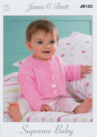 Cardigans in James C. Brett 4 Ply (JB123)