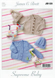 Cardigans and Hat in James C. Brett 4 Ply (JB125)