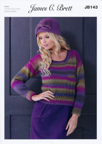 Jacket in James C. Brett Monsoon (JB143)