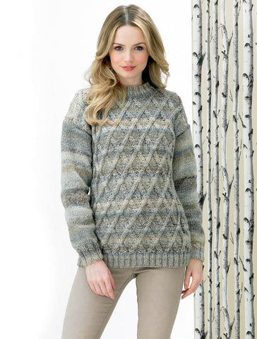 Sweater in James C. Brett Marble Chunky (JB288)