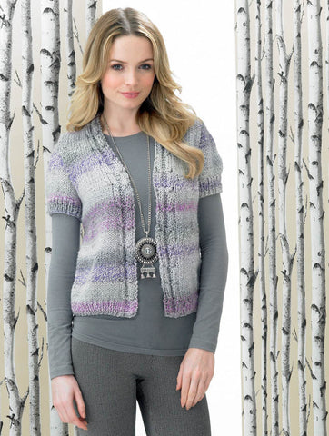 Waistcoats in James C. Brett Marble Chunky (JB290)