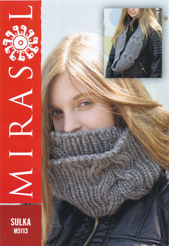 Cabled Cowl in Mirasol Sulka (M5113)