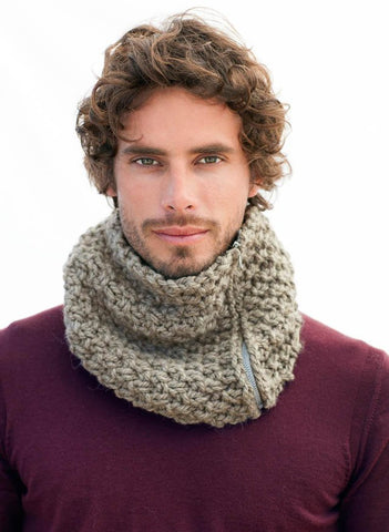 Bergere de France - Men's Snood Kit - Bistre