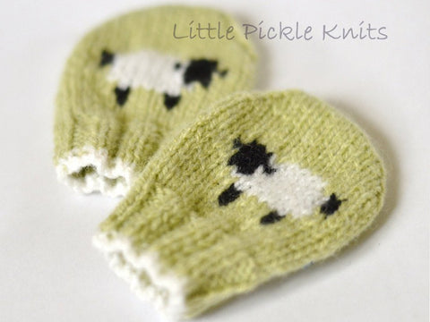 Baa Baa Baby Mittens by Linda Whaley - Digital Version