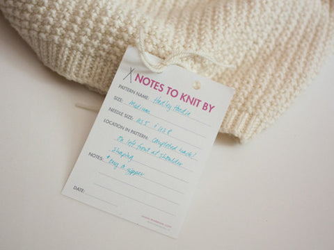 Ewe Ewe Yarns Notes to Knit By Notepads
