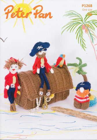 Pirate Play Set and Bunting in Peter Pan DK (1268)