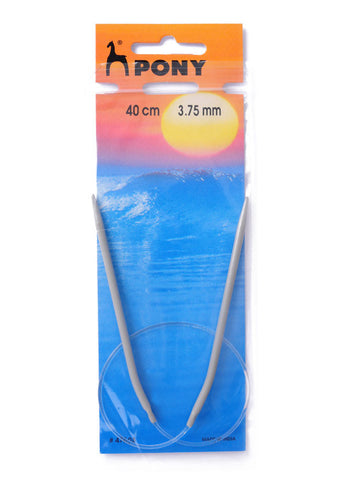 Pony Circular Knitting Needles (Aluminium) - 40cm