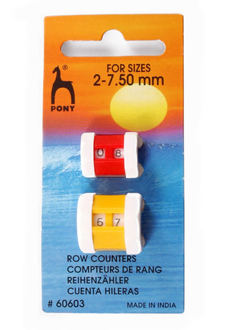 Pony Knitting Register Row Counter - Large & Small