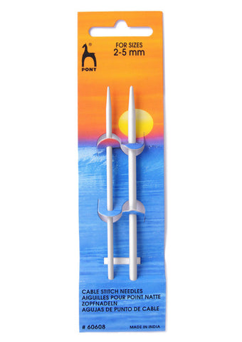 Pony Small Cable Needles - 2.00-5.00mm