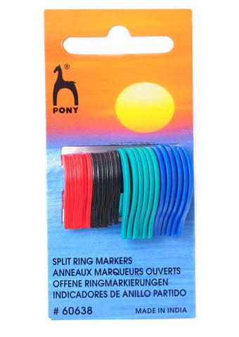 Pony Split Ring Stitch Markers
