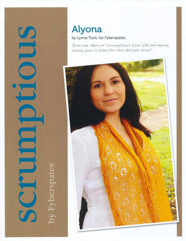 Alyona in Fyberspates Scrumptious Lace - Digital Version