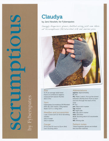Claudya in Fyberspates Scrumptious DK