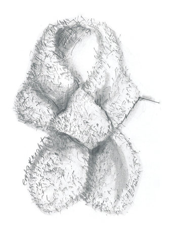 Fur Muffler - Erika Knight