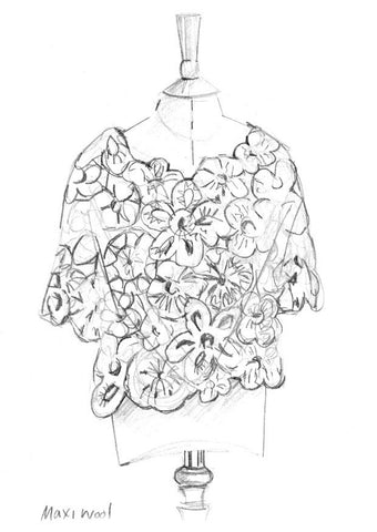 Crochet Lace Sweater (UK) - Erika Knight