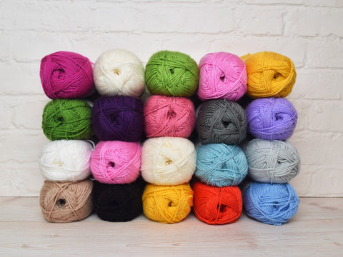 Deramores Studio Collection - Six Knitted Toys Colour Pack