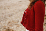 Cocktail Cherry in Fyberspates Scrumptious Aran
