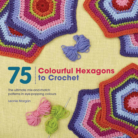 75 Colourful Hexagon to Crochet