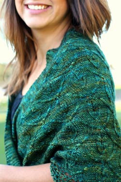 Secret Garden Shawl by Never Not Knitting