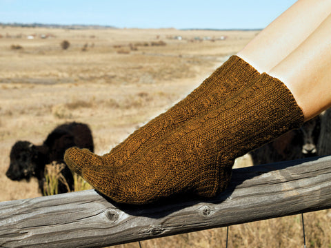 Sherman in Lorna's Lace Shepherd Sport by Ysolda