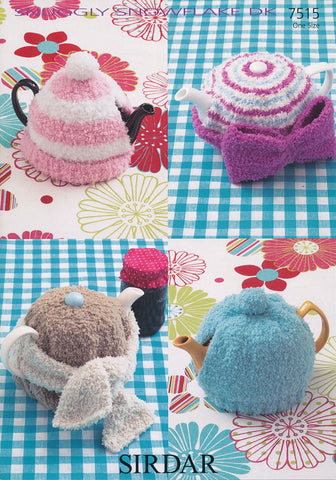 Teacosies in Sirdar Snowflake DK (7515)