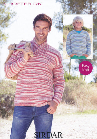 Sweaters in Sirdar Crofter DK (7707)