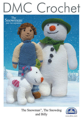 DMC Crochet The Snowman, The Snow Dog & Billy (15033L/2)