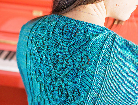 Sonder Cardigan in SweetGeorgia Superwash DK (1097)