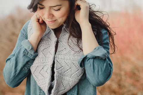 Ahead Cowl in SweetGeorgia Superwash DK (1053)