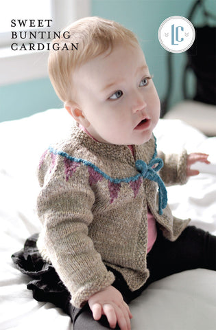 Sweet Bunting Cardigan by Laura Chau